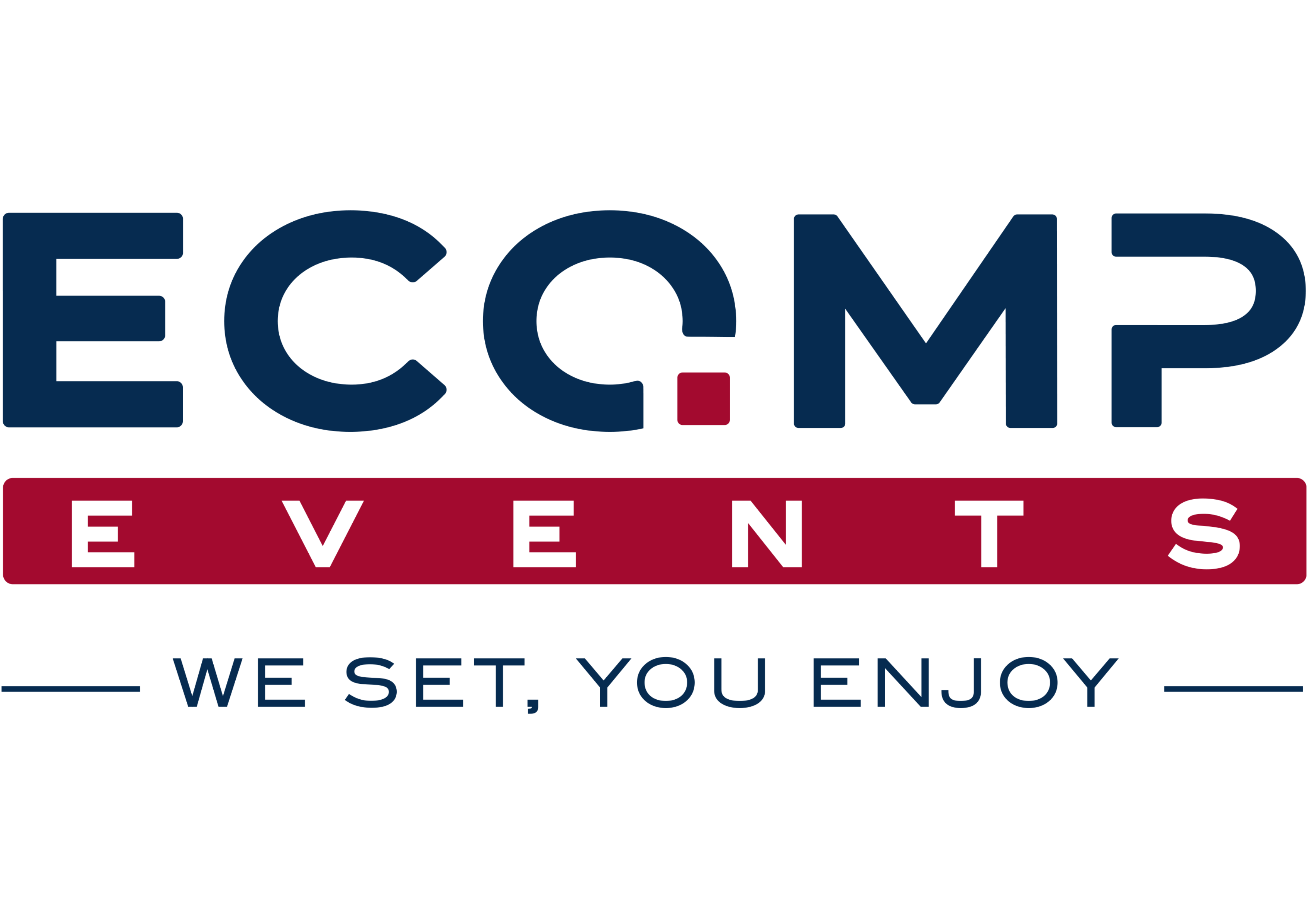 ECOMP Events — We set, you enjoy